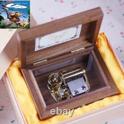 30 Note Walnut Wooden Wind Up Music Box Remember When @ Alan Jackson