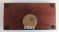 MIB McCormick Elvis Presley Designer Collection II Decanter Music Box Wood Base