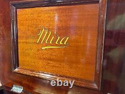 MIRA Table Top Crank Music Box 12 With 21 Discs