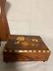 Made In Italy Wood Inlay Floral Sorrento Musical Box