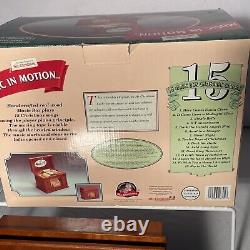 Mr Christmas Music in Motion Music Box Real Wood Tested and Working