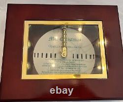 Mr Christmas Musical 6 Bell Symphonium Classics Wood Music Box With 12 Discs