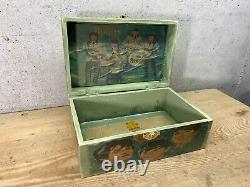 The Beatles Wood Box Lunchbox Music