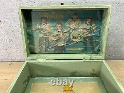 The Beatles Wood Box Lunchbox Music
