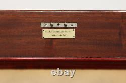Victorian Antique Mahogany Music Box, 6 15.5 Discs, Regina #48917