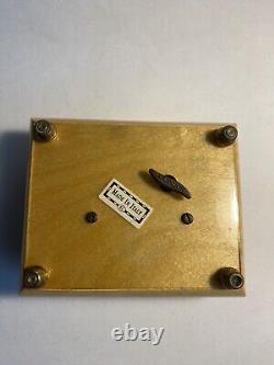 Vintage Music Box Made in Italy. Works Beautifully