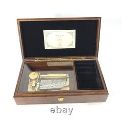 Vintage SANKYO Miscellaneous Goods Luxury Music Box Opincore DX106-0054CA Wood
