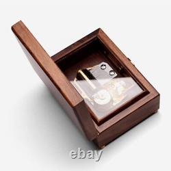 Wooden Music Box Rhymes Tune A Thousand years 30 Note Single Layer Music Box